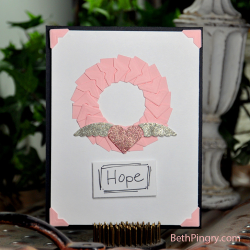 Wreath of Hope Card by Beth Pingry