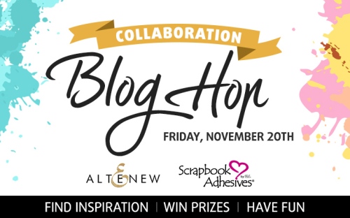 Scrapbook Adhesives by 3L and Altenew Blog Hop 